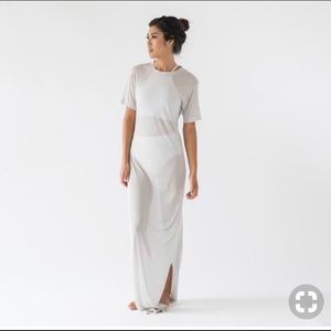 Lunya lightweight sheer maxi dress
